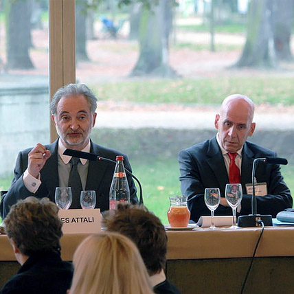 Jacques Attali et Danien Corfmat - Conférence ADAE